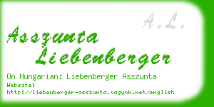 asszunta liebenberger business card